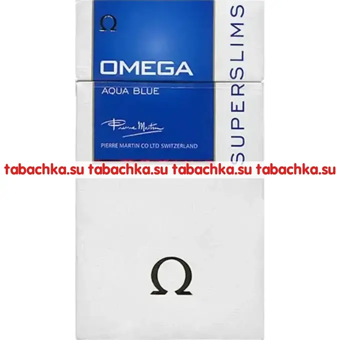 Сигареты Omega Superslims Aqua Blue